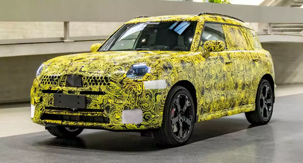 MINI Countryman Electric teased at BMW Plant Leipzig - paultan.org