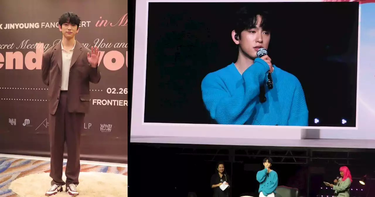 #FangirlGigs: Park Jinyoung rendezvous with fans in three-hour long concert in Manila