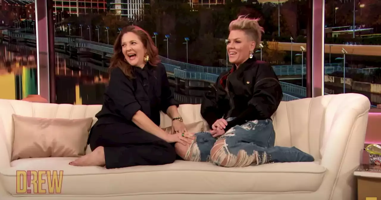 Pink Reassures Drew Barrymore It's OK For Parents to Not Know What They're Doing