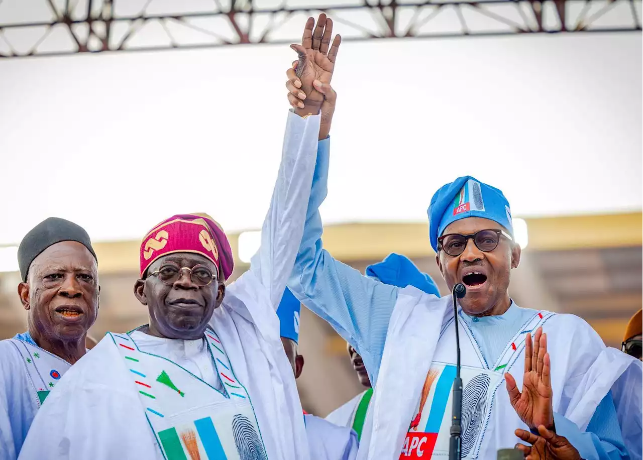 Buhari congratulates Tinubu; accused Atiku, Peter Obi of 'inflaming' Nigerians