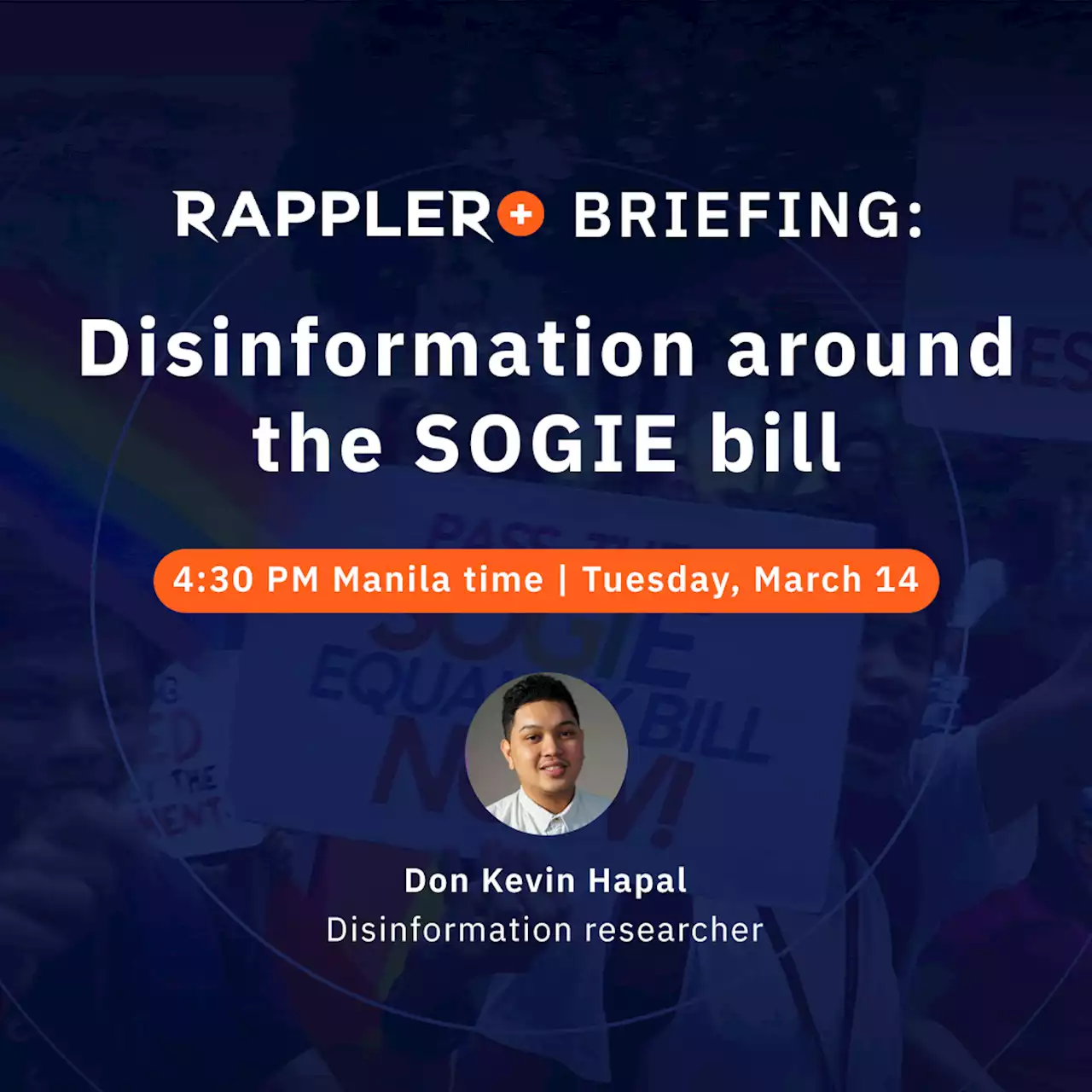 Rappler+ briefing: Disinformation around the SOGIE bill