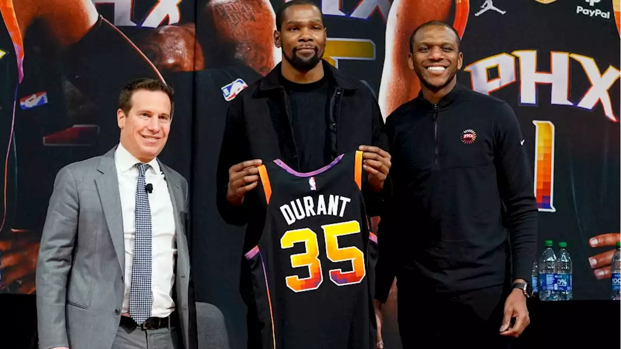 NBA: Kevin Durant tendrá su debut con Suns este miércoles