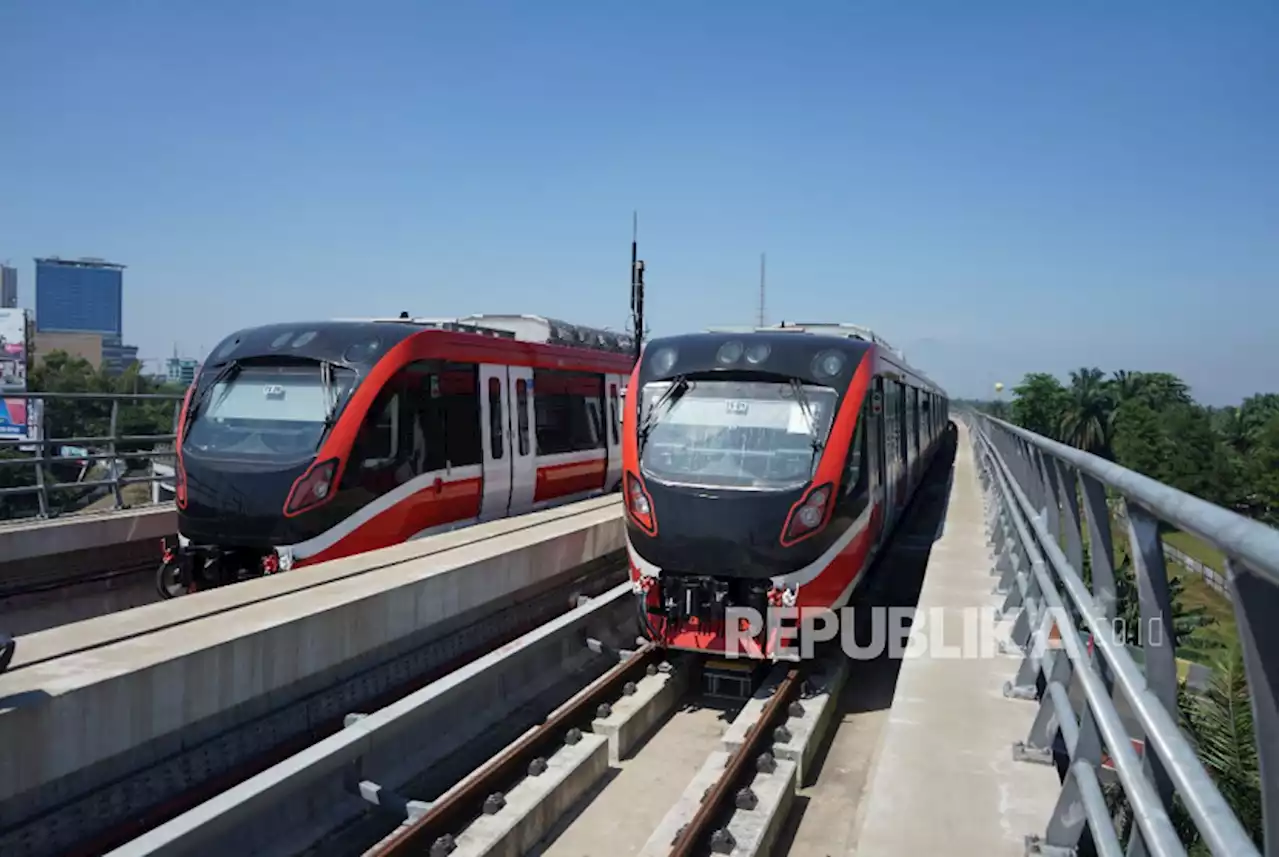 Adhi Karya Targetkan LRT Jabodebek Beroperasi pada Juni 2023 |Republika Online