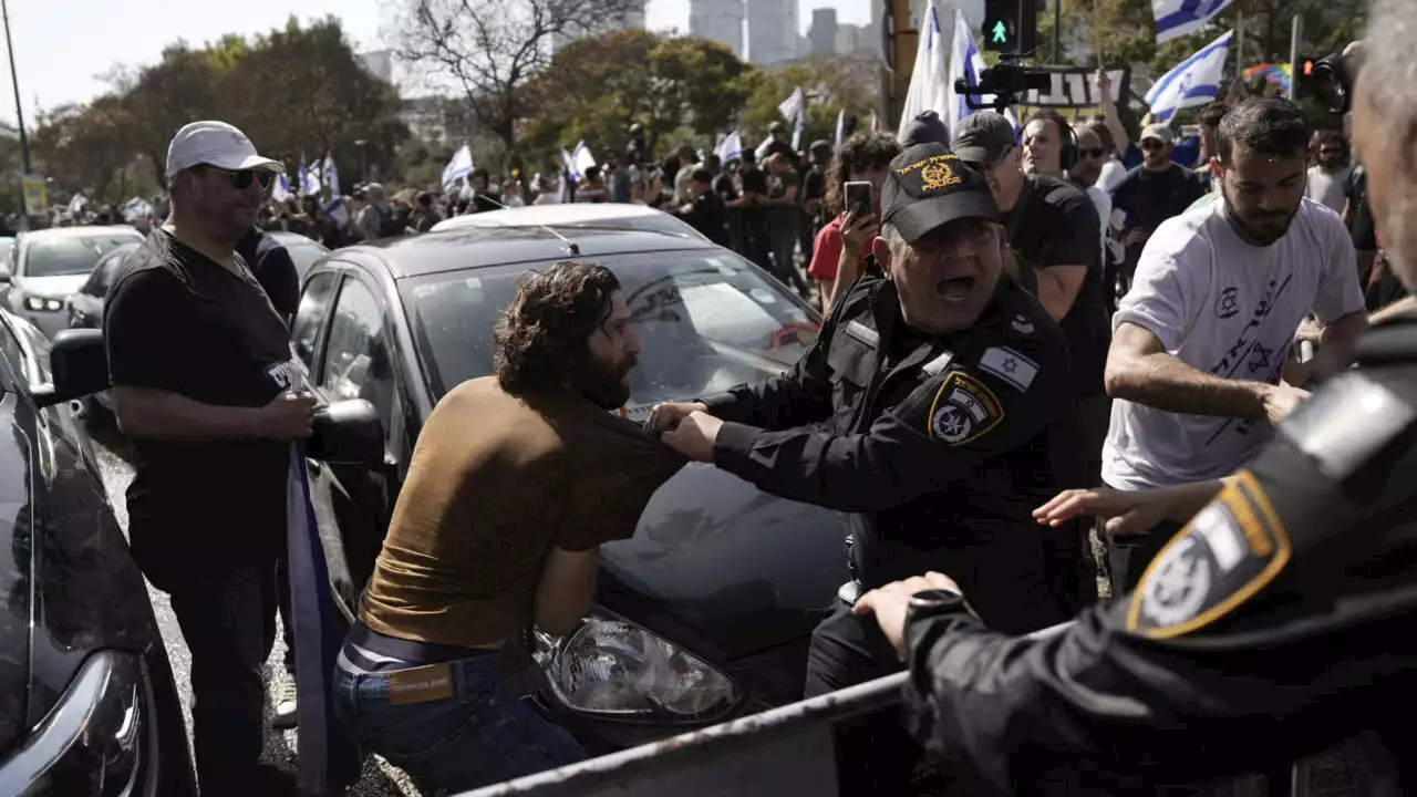 Israël: violentes manifestations à Tel Aviv contre le projet de réforme judiciaire