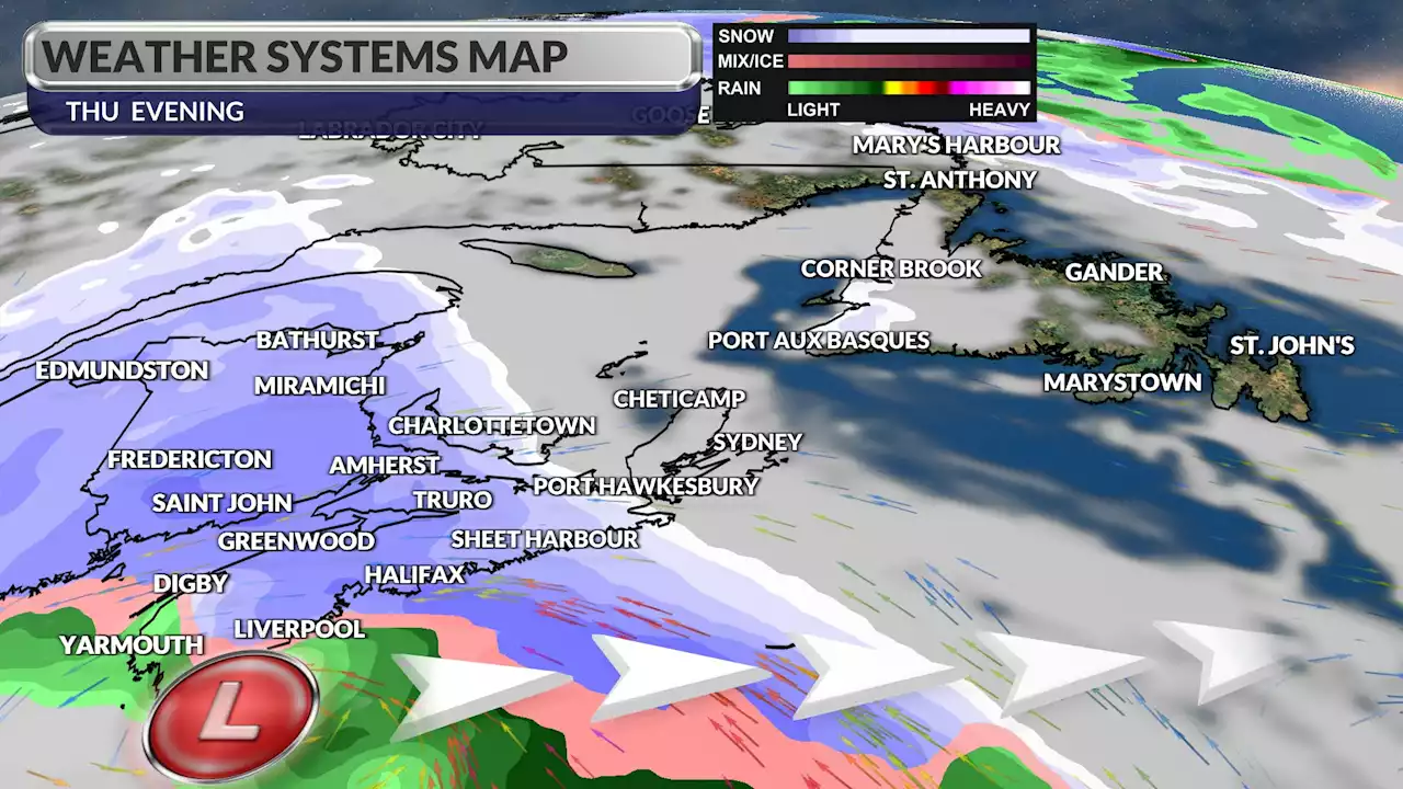 ALLISTER AALDERS: Snow targets parts of the Maritimes late Thursday into Friday | SaltWire