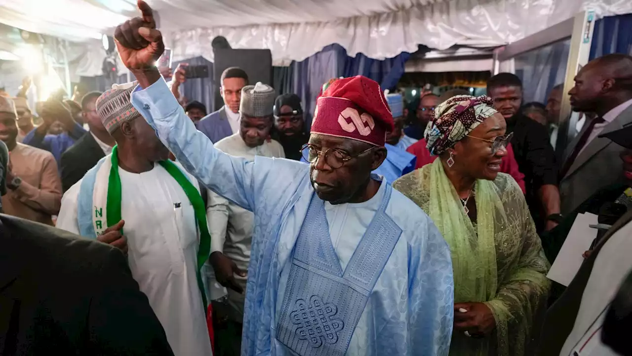 Bola Tinubu is declared winner of Nigeria's presidential election but rivals call for a re-vote