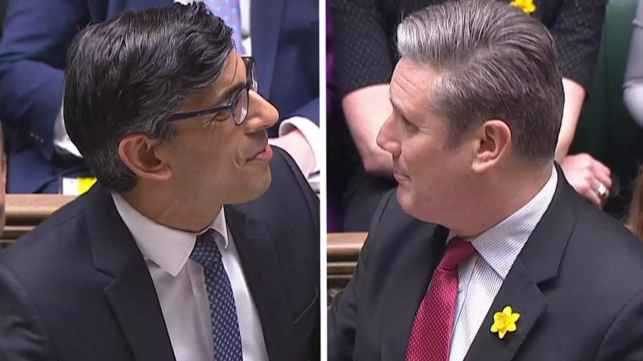 Keir Starmer accuses Rishi Sunak of being in 'total denial' about the state of the country in PMQs clash