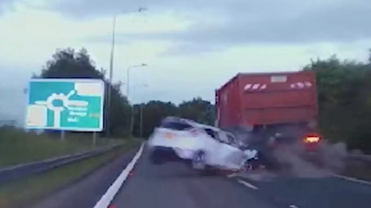 Teenager avoids jail despite 100mph police chase that ended in horrific crash with lorry