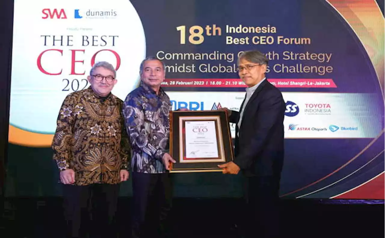 Mantap! Leadership Kuat Bawa Dirut BRI Sunarso Jadi Indonesia Best CEO 2022