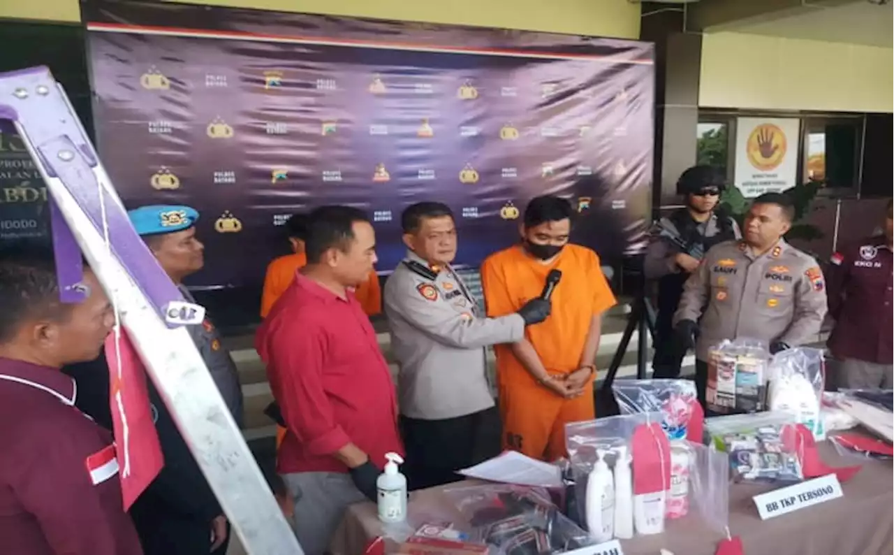 Polres Batang Gulung Komplotan Spesialis Pembobol Toko Modern, 1 Orang Buron