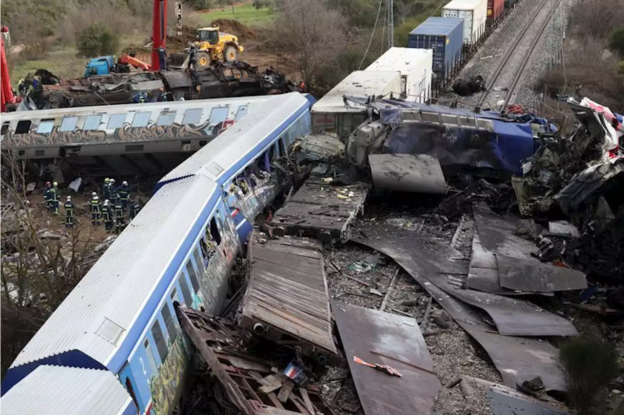 Greece arrests station manager over deadly train collision - sources