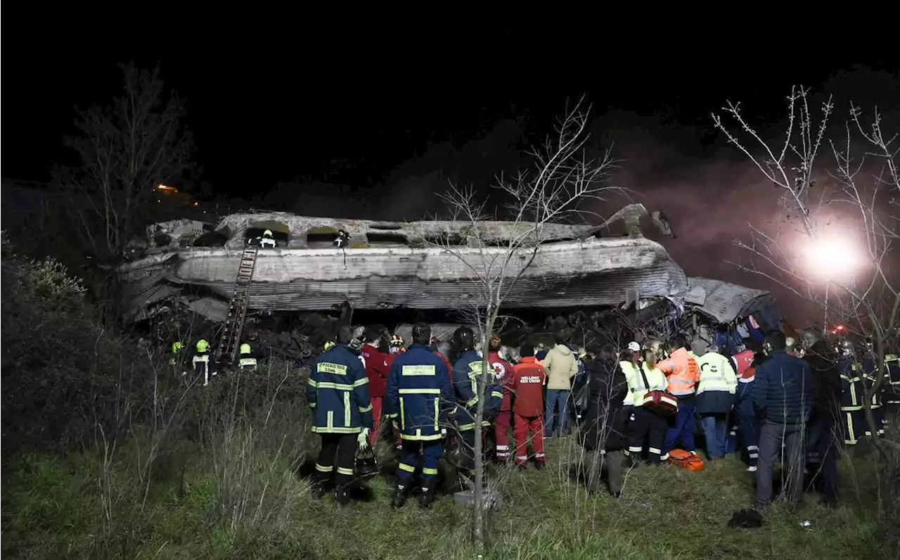 Grèce : au moins 32 morts et 85 blessés dans un accident entre deux trains