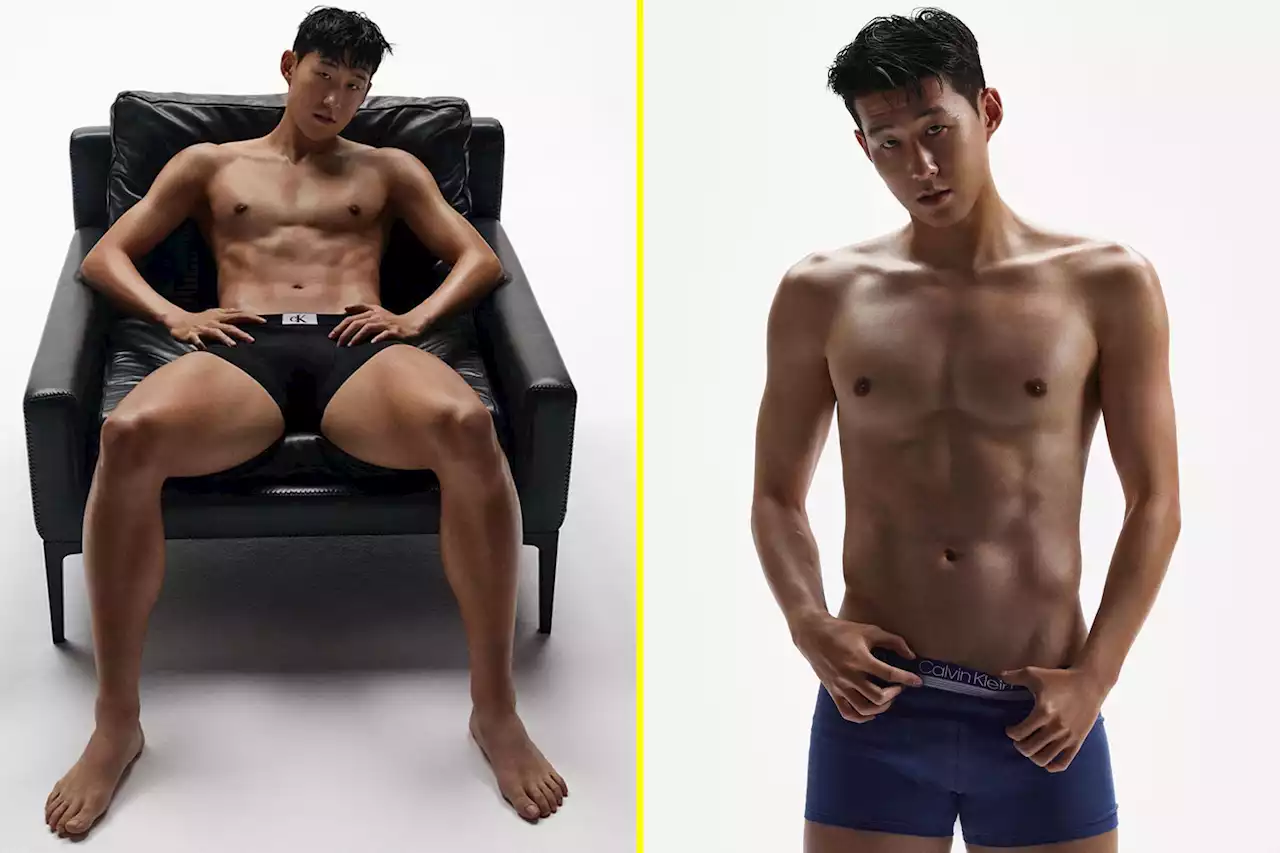 Heung-min Son stuns fans and Tottenham teammates in latest Calvin Klein photoshoot