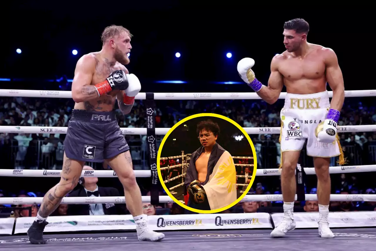 Salt Papi claims he could beat Paul and Fury as he spars with OnlyFans star