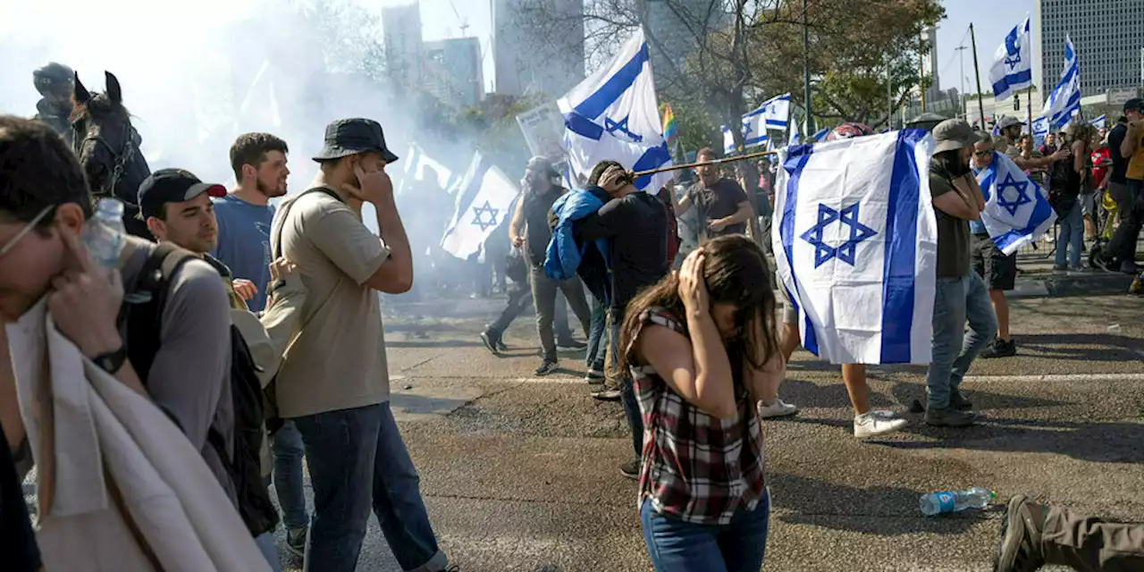 Justizreform in Israel: Verletzte bei Protesten in Tel Aviv