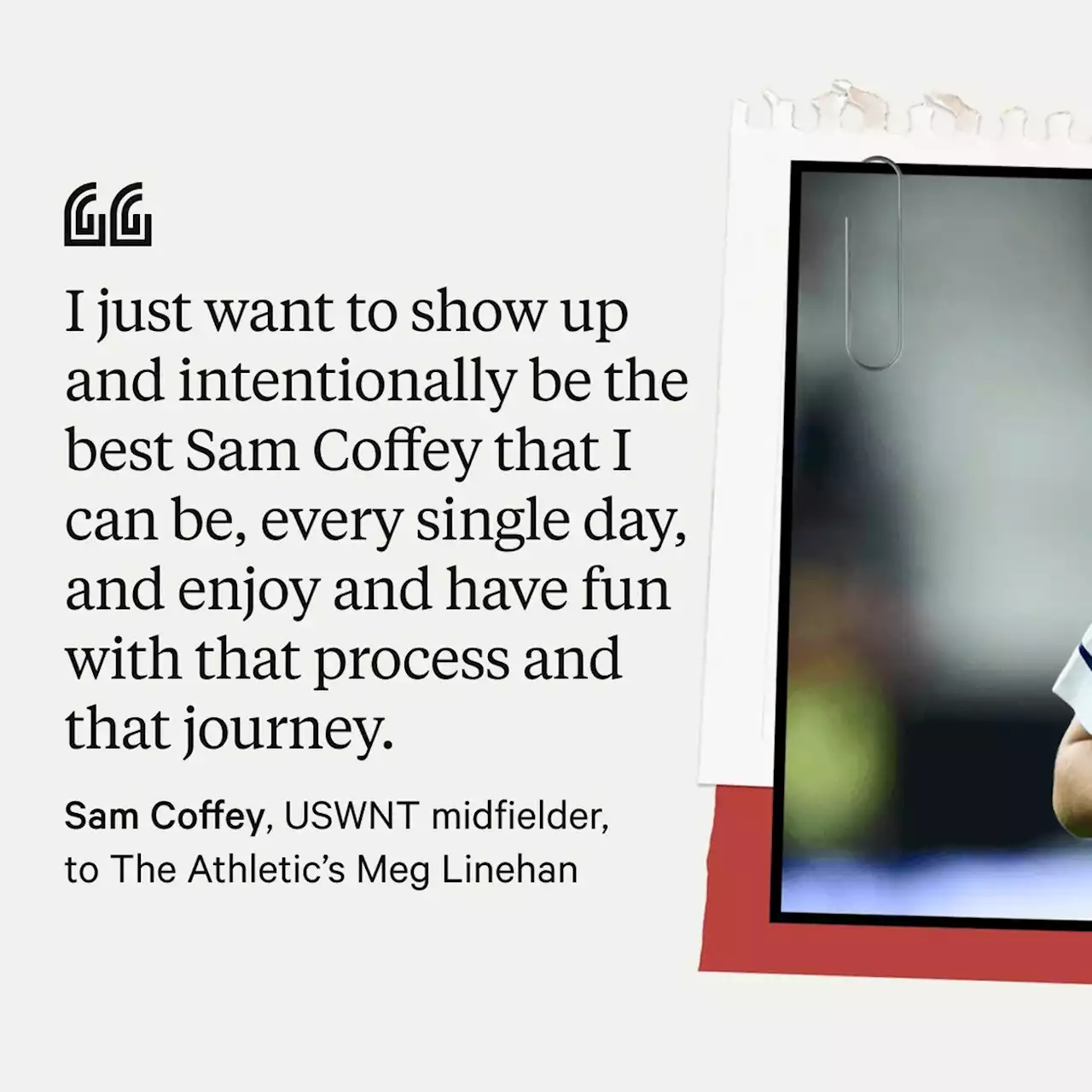 Thorns midfielder Sam Coffey trusts the process despite USWNT exclusion