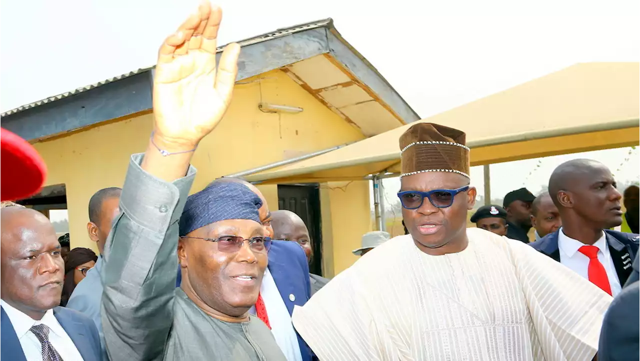 Fayose asks Atiku to concede defeat, insists Ayu must resign as PDP chair