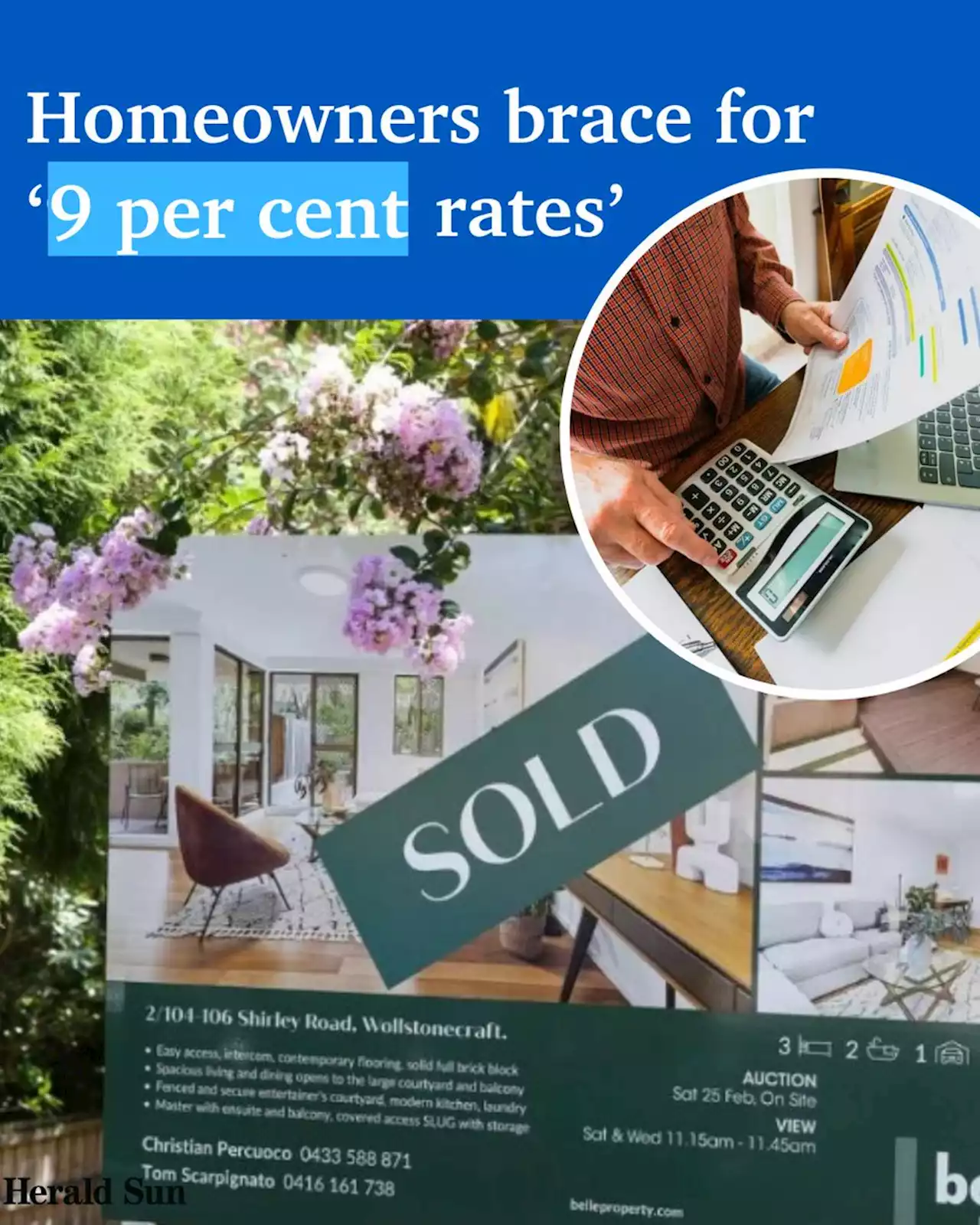 ‘Prepare for 9 per cent home loan rates’ – Mortgage brokers warn - realestate.com.au