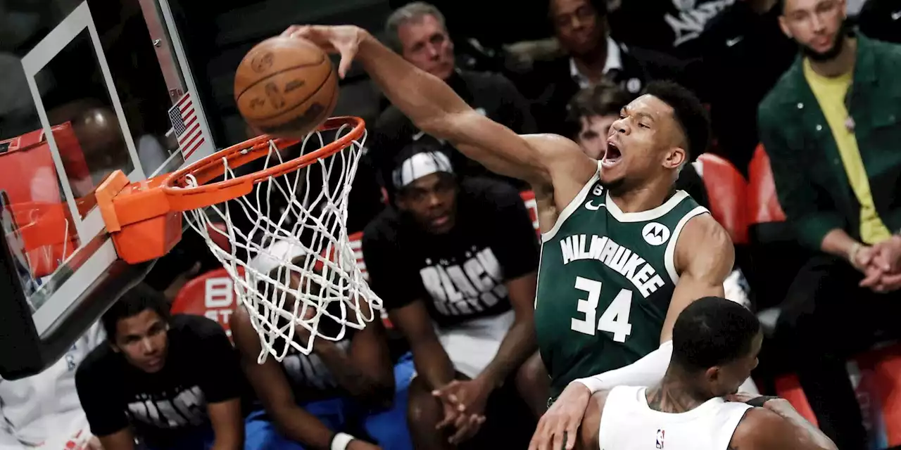 Nba, Antetokounmpo 'dice 33': Bucks sempre in vetta