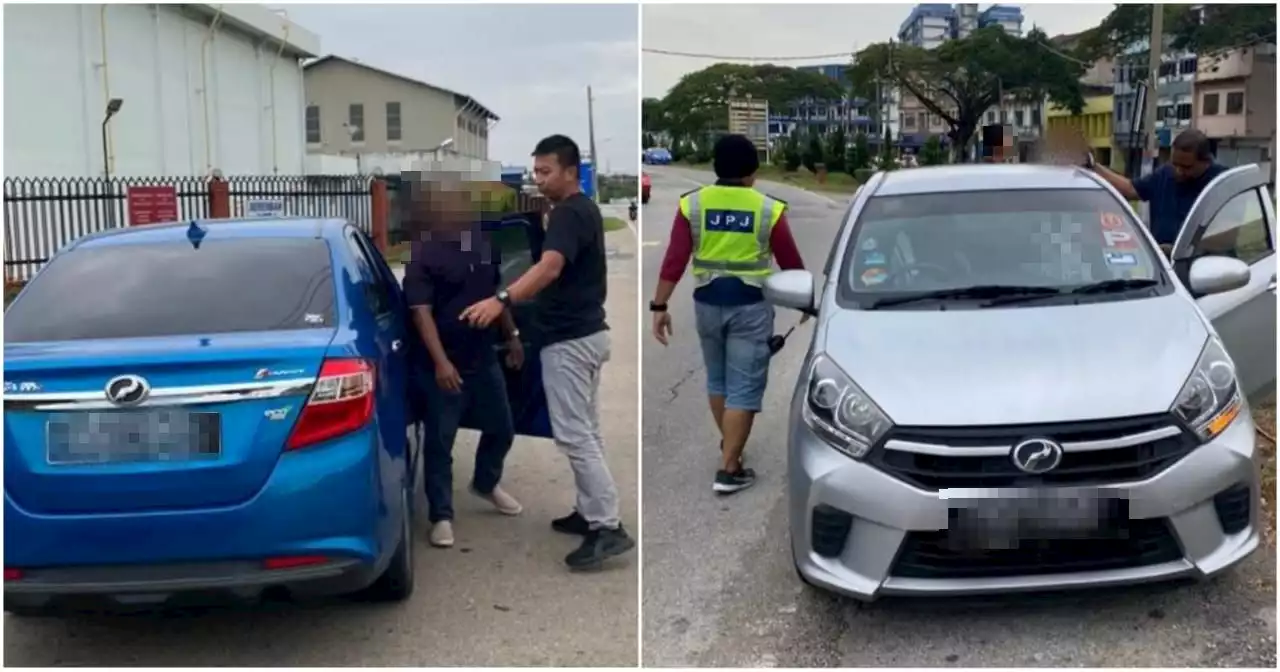 JPJ Negeri Sembilan tahan pemandu kereta sapu