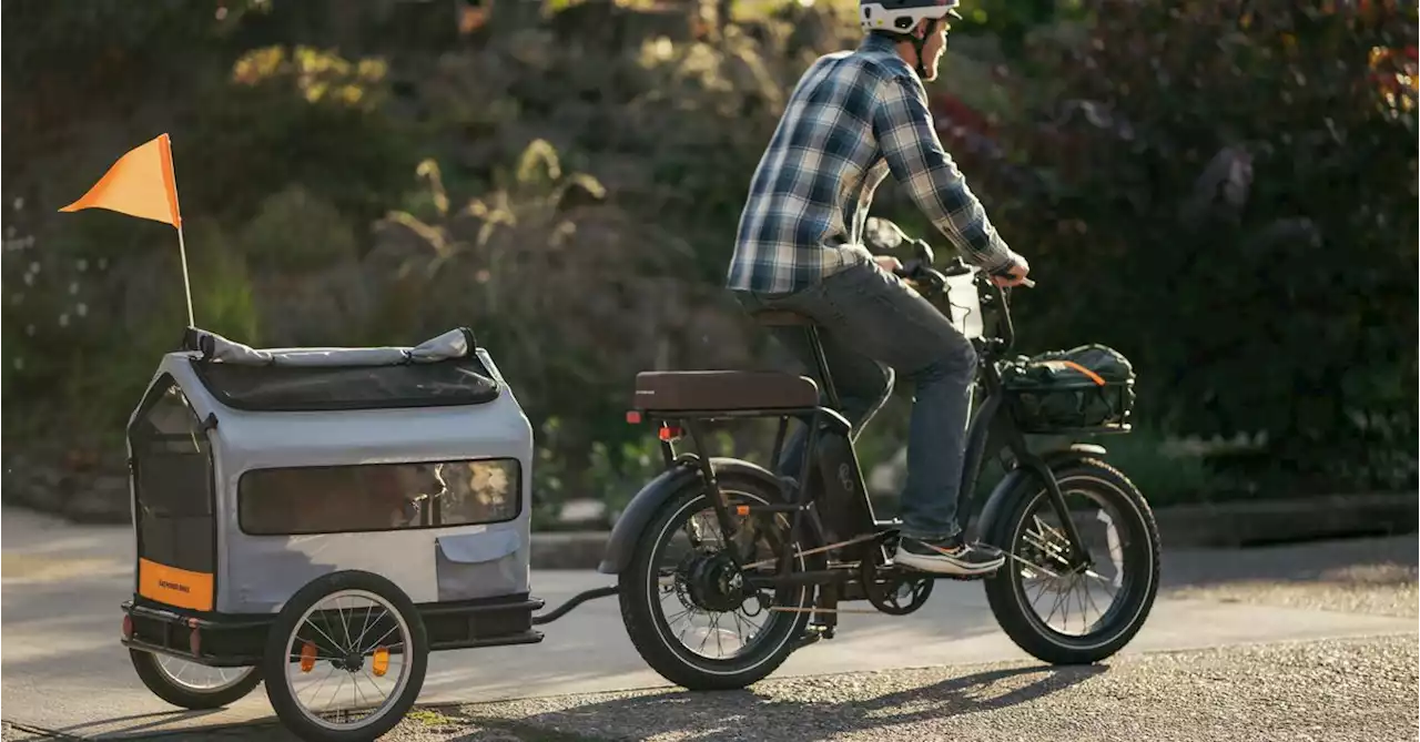 Rad Power Bikes’ RadRunner e-bike gets a major facelift — and a trailer for furry friends