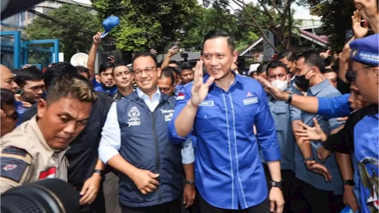 Besok, AHY Dampingi Anies Baswedan Bertemu Majelis Tinggi Demokrat