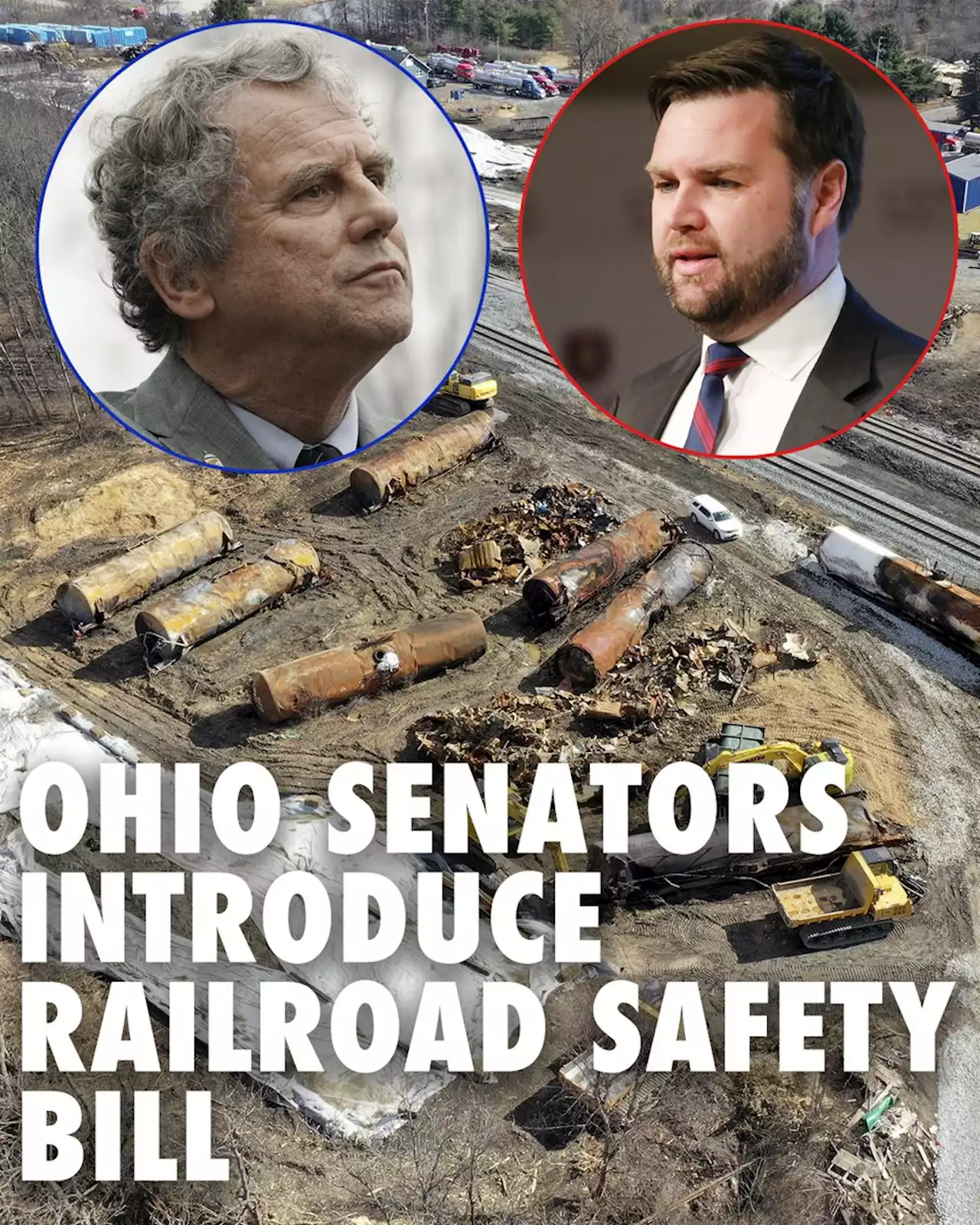 Ohio senators ready rail safety bill after fiery crash