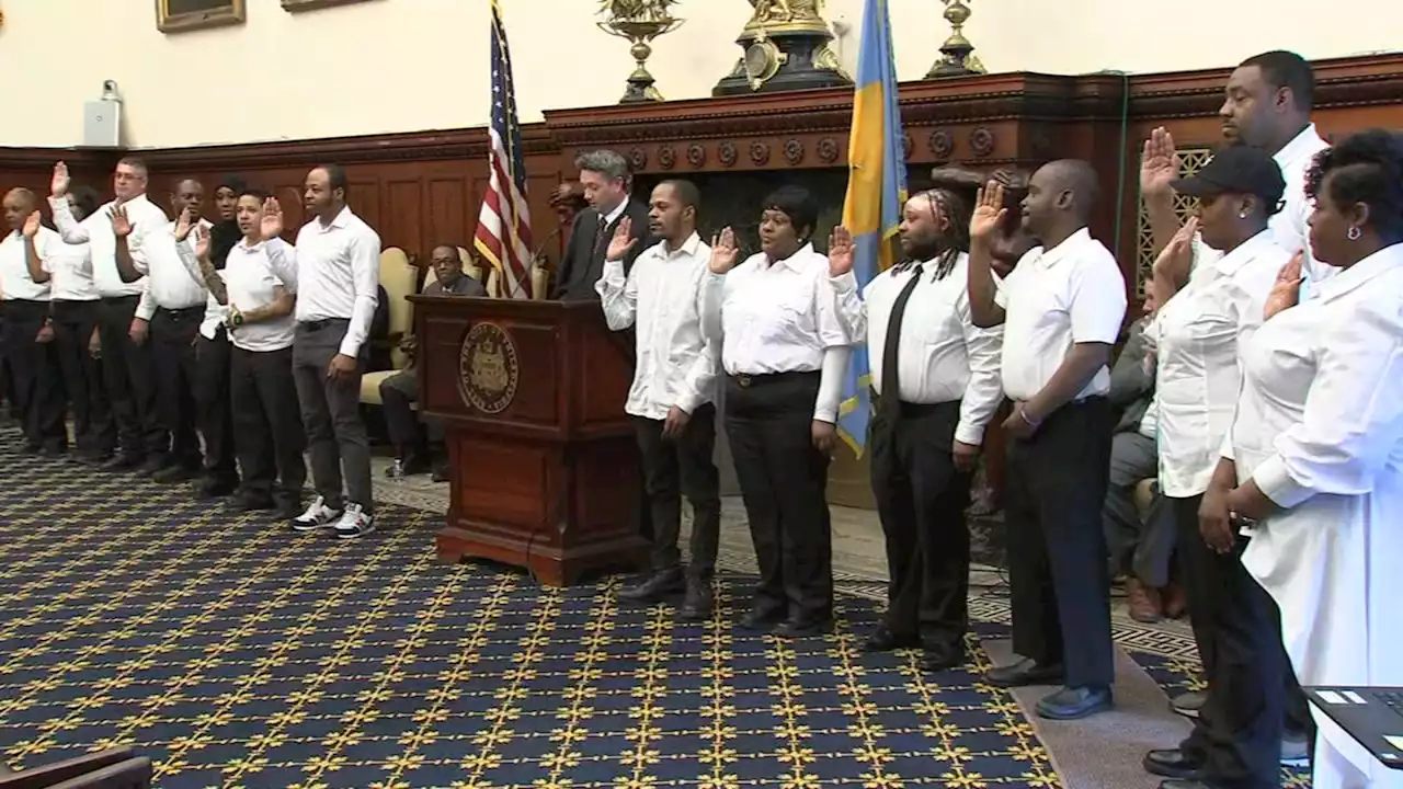 Philadelphia's inaugural class of Public Safety Enforcement Officers sworn in