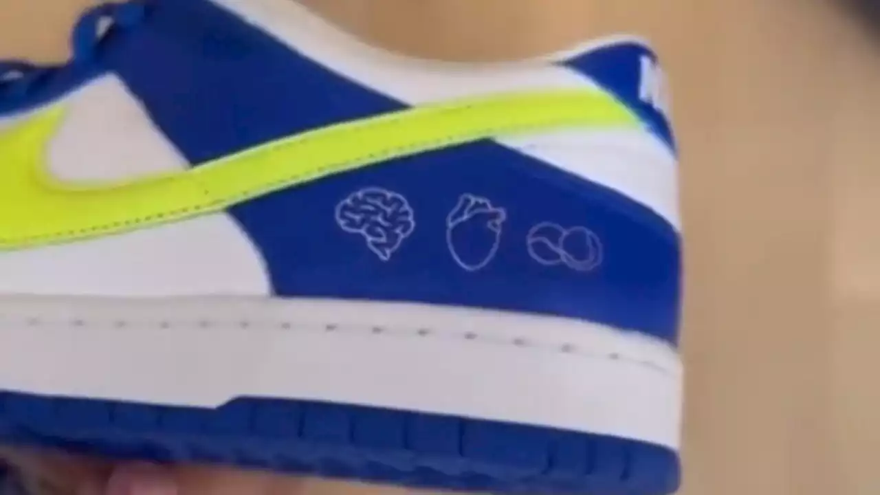 Las nuevas zapatillas personalizadas de Carlos Alcaraz con el lema de su abuelo