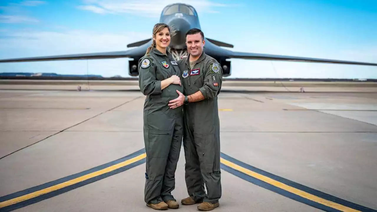 Air Force pilot among 1st to fly supersonic plane while pregnant