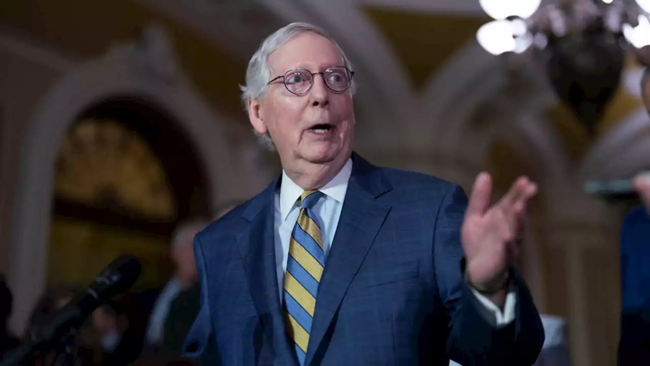 Senator Mitch McConnell hospitalized after fall and concussion, eager to be discharged, adviser says