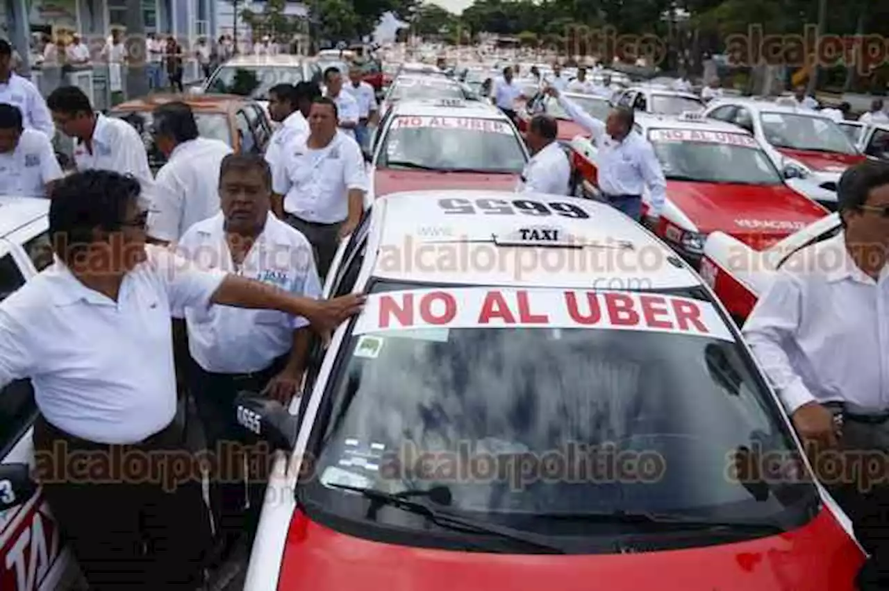 No habrá Uber y a lo mejor suben tarifas de taxis en Veracruz