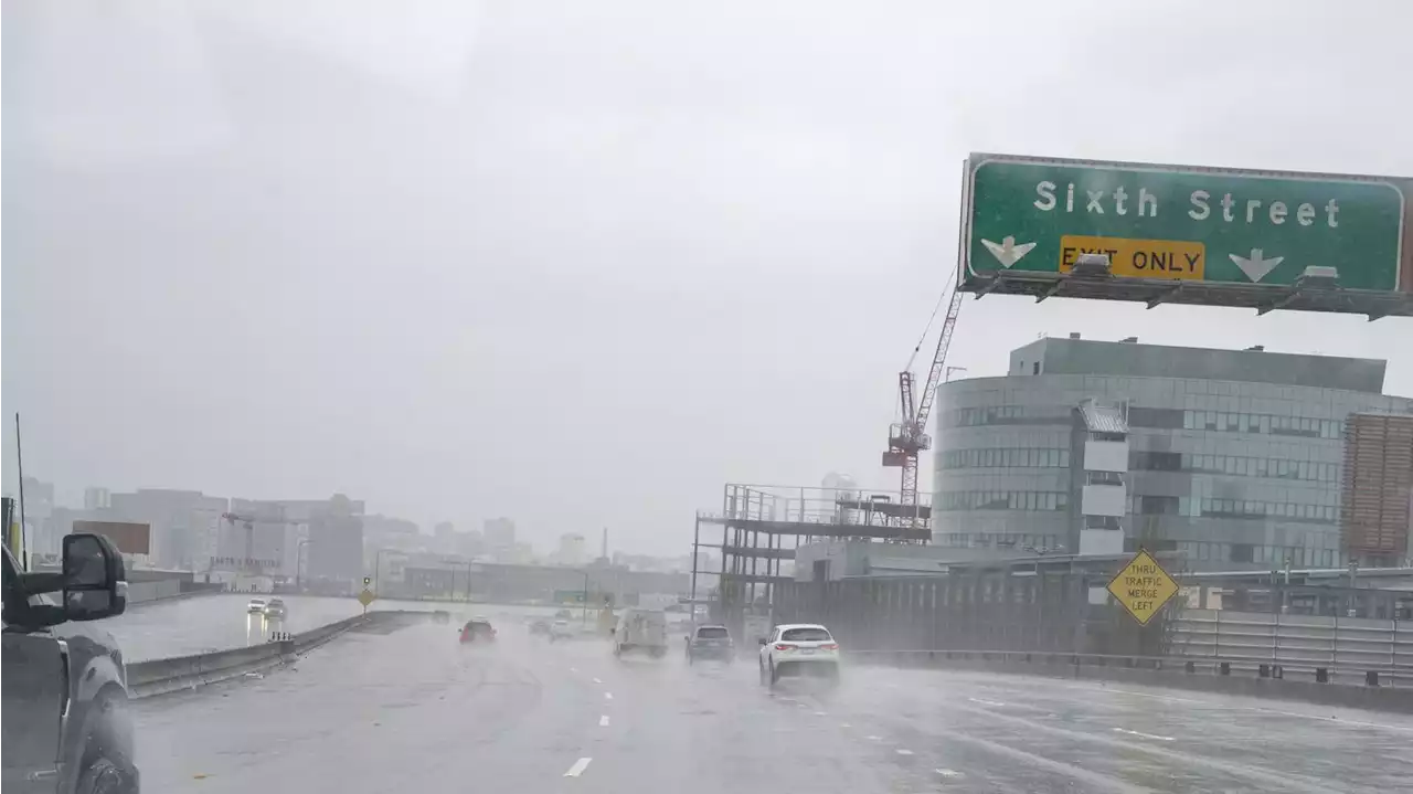 Atmospheric river hits San Francisco