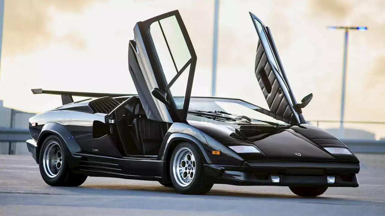 Fancy Owning Rod Stewart's 1989 Lamborghini Countach? | Carscoops