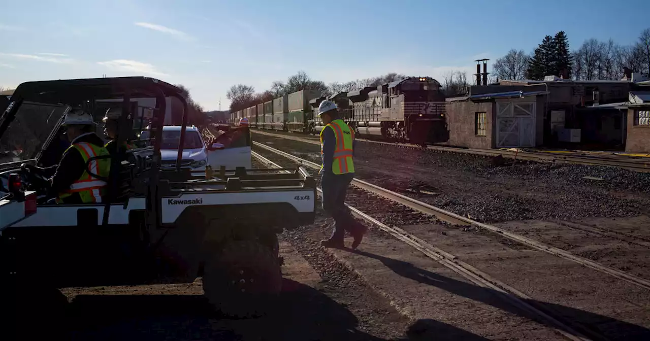 During train derailment cleanup, railcars with loose wheels discovered, Norfolk Southern says