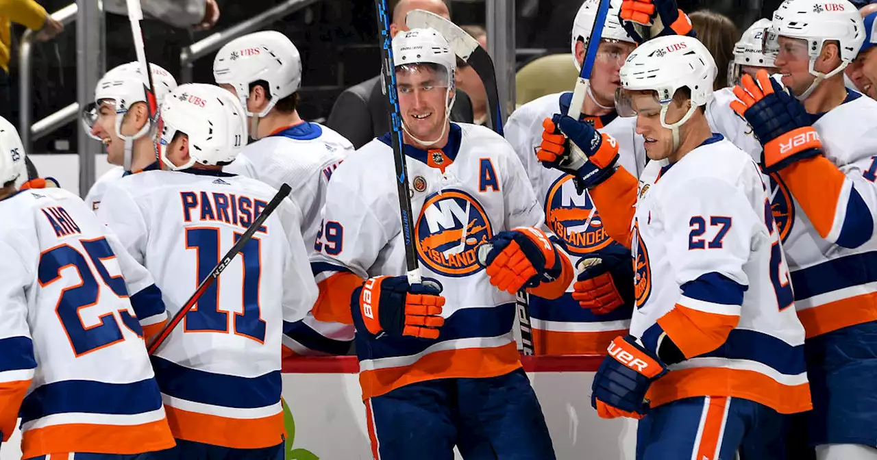 Nelson's OT goal lifts Islanders to win over Penguins