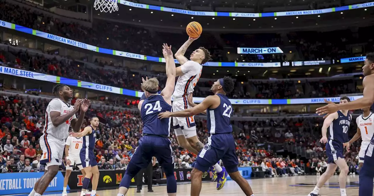 Illinois bows out of the Big Ten Tournament with a 79-76 loss to Penn State