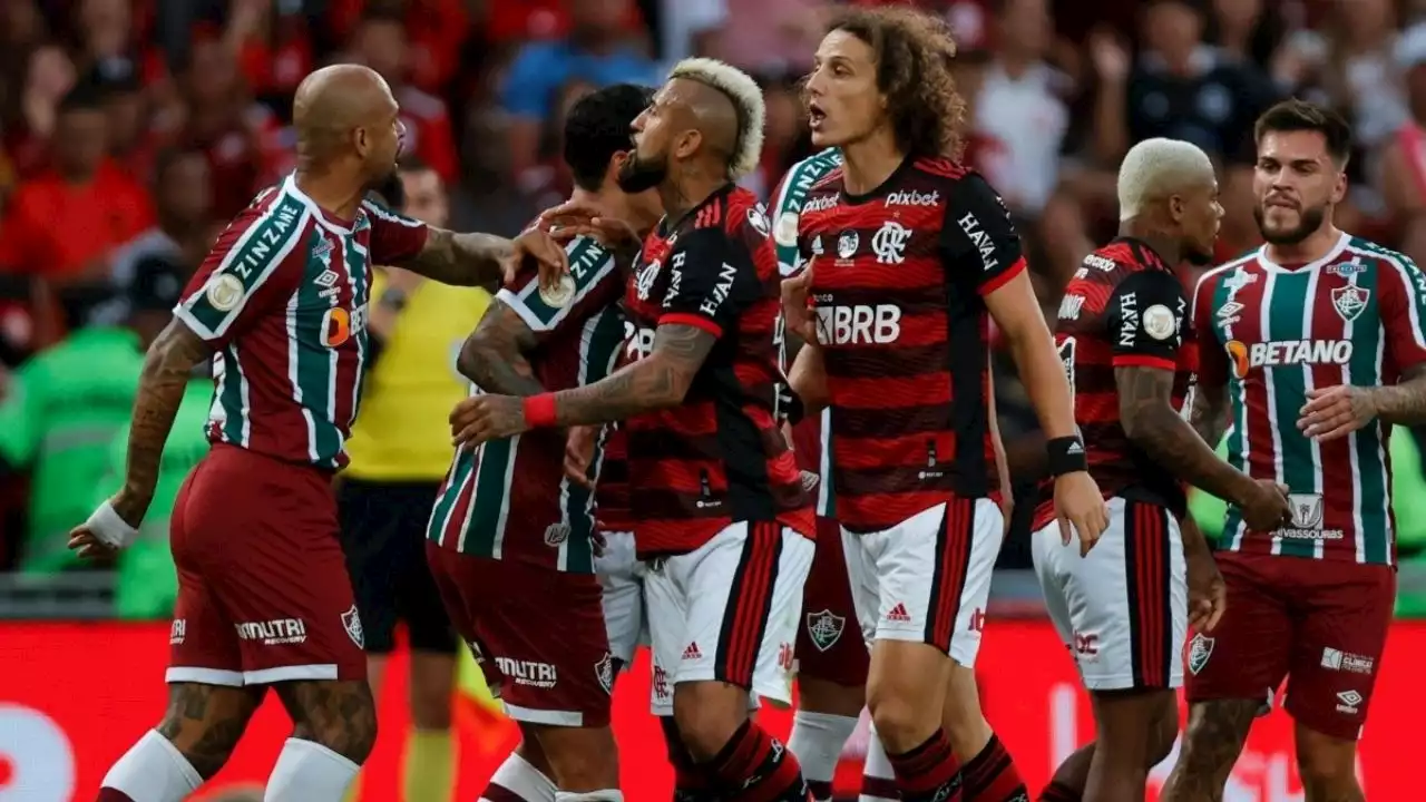 Con de todo: la tremenda pelea que protagonizó Arturo Vidal en el clásico ante Fluminense