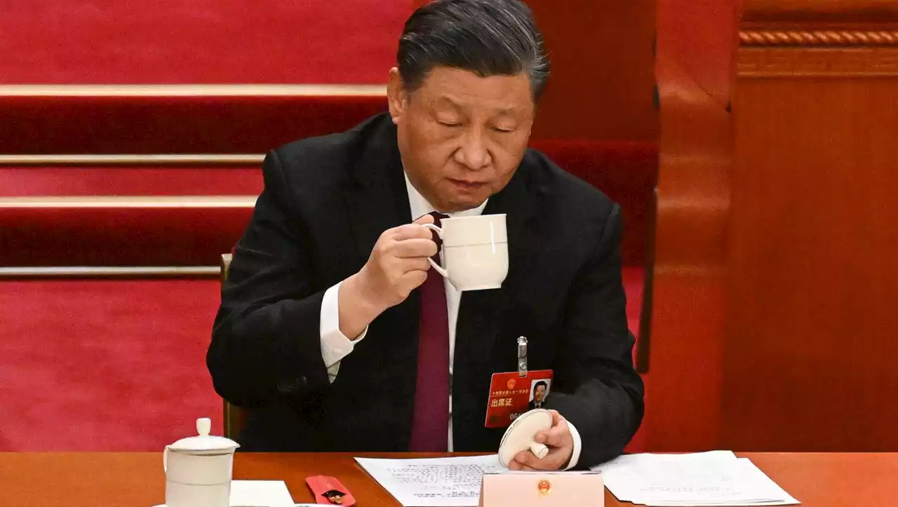 Xi Jinping trinkt beim Volkskongress aus zwei Teetassen – das steckt dahinter