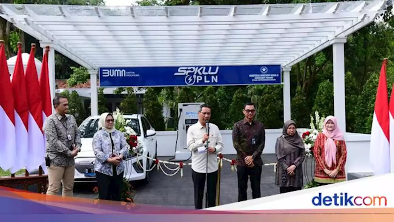 Istana Kepresidenan Bogor Kini Punya Stasiun Pengisian Kendaraan Listrik