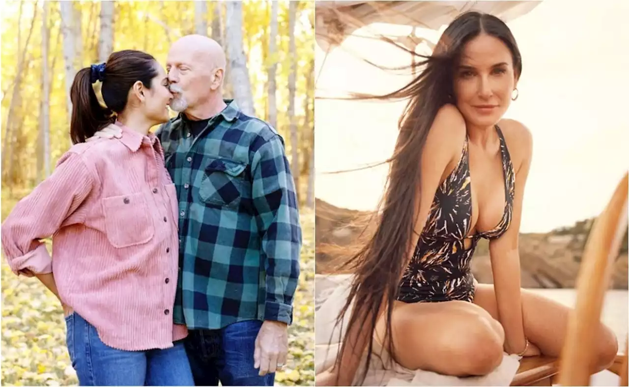 Esposa de Bruce Willis desmiente que Demi Moore esté viviendo con ellos para cuidar de él