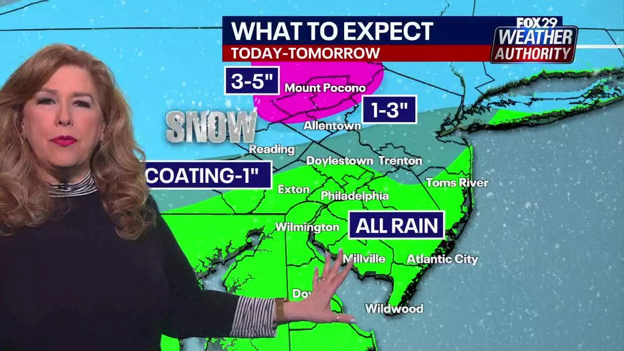 Weather Authority: Winter making a return Friday with heavy rain, snow lingering into Saturday