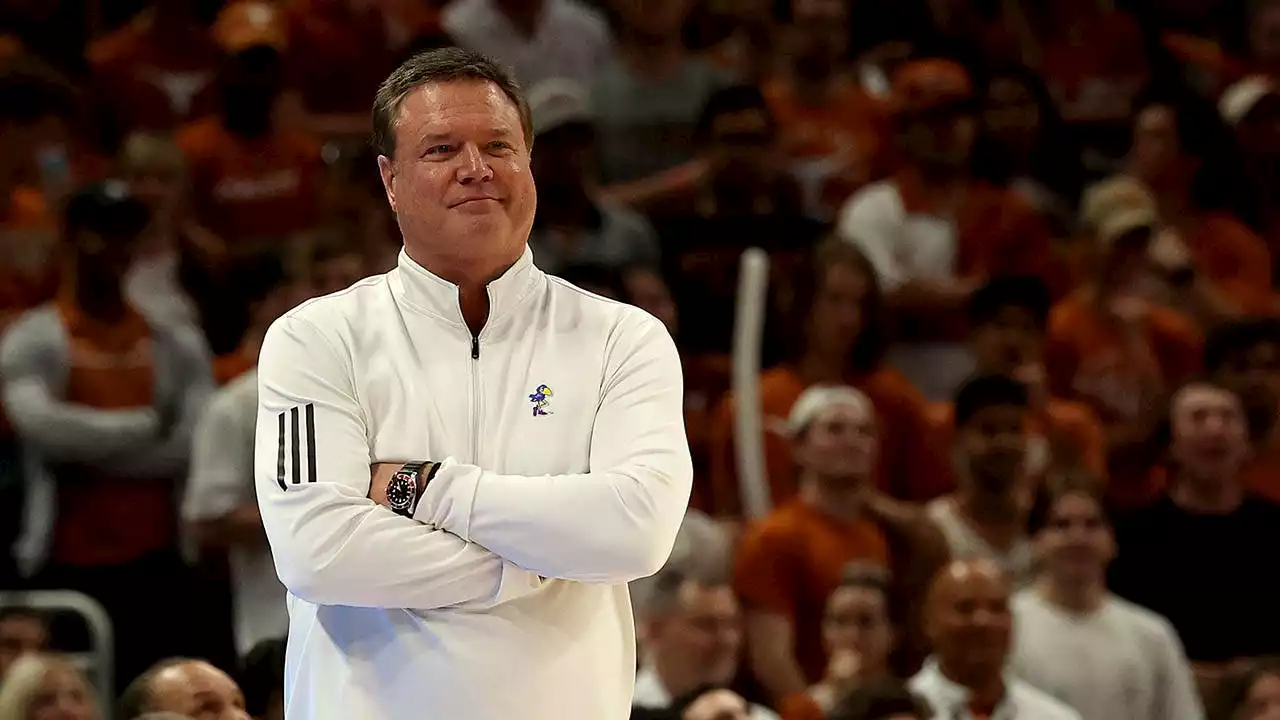 Kansas basketball coach Bill Self misses Big 12 Tournament game vs West Virginia with ‘illness’