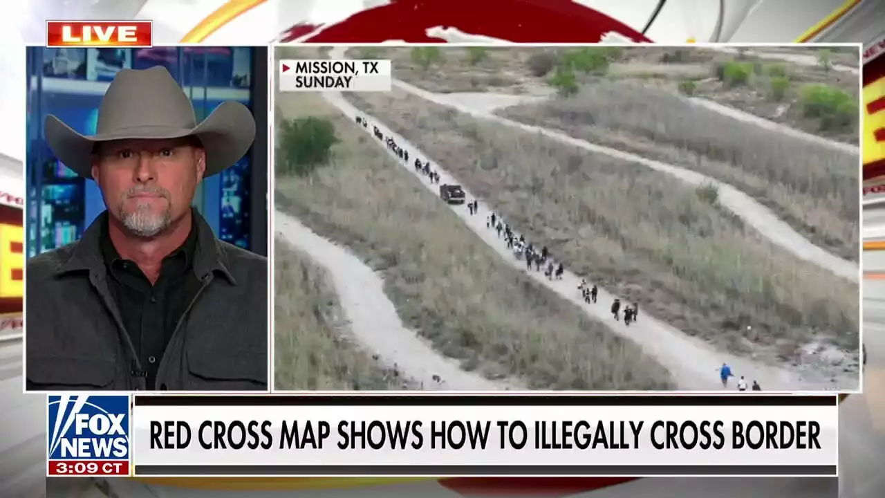 Red Cross providing migrants with maps, resources to travel to US border