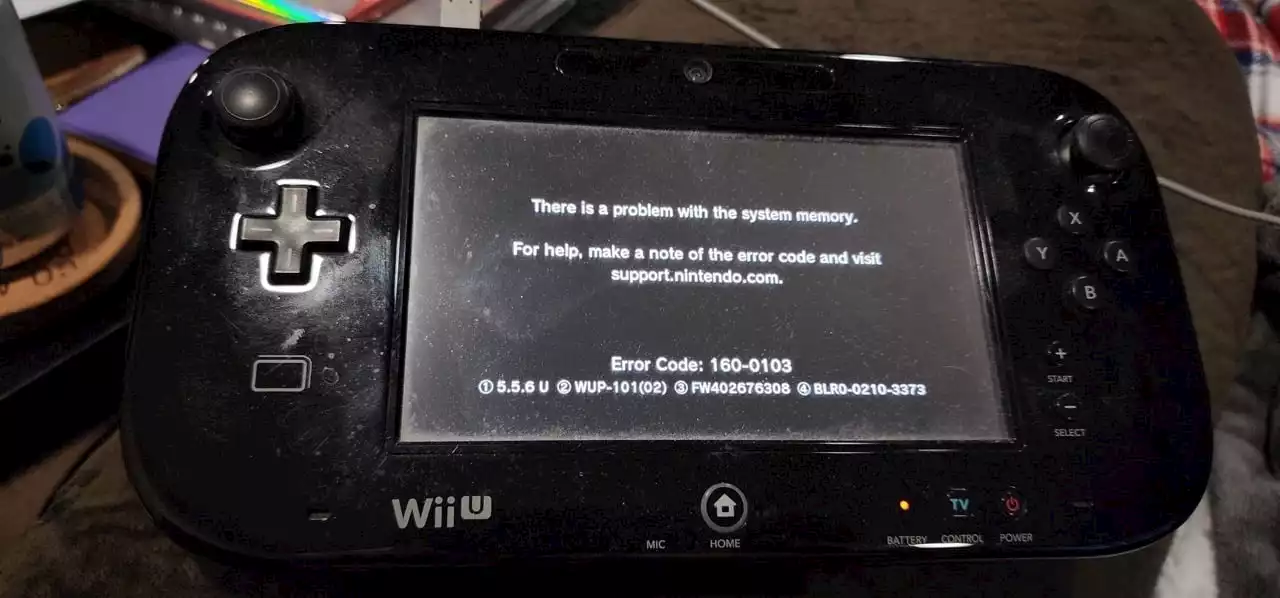 Surprise : si votre Wii U dors dans un placard, elle est peut-être morte