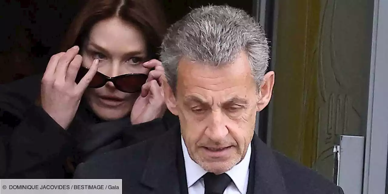 PHOTOS – Nicolas Sarkozy en deuil : ce célèbre chanteur venu lui apporter son soutien - Gala