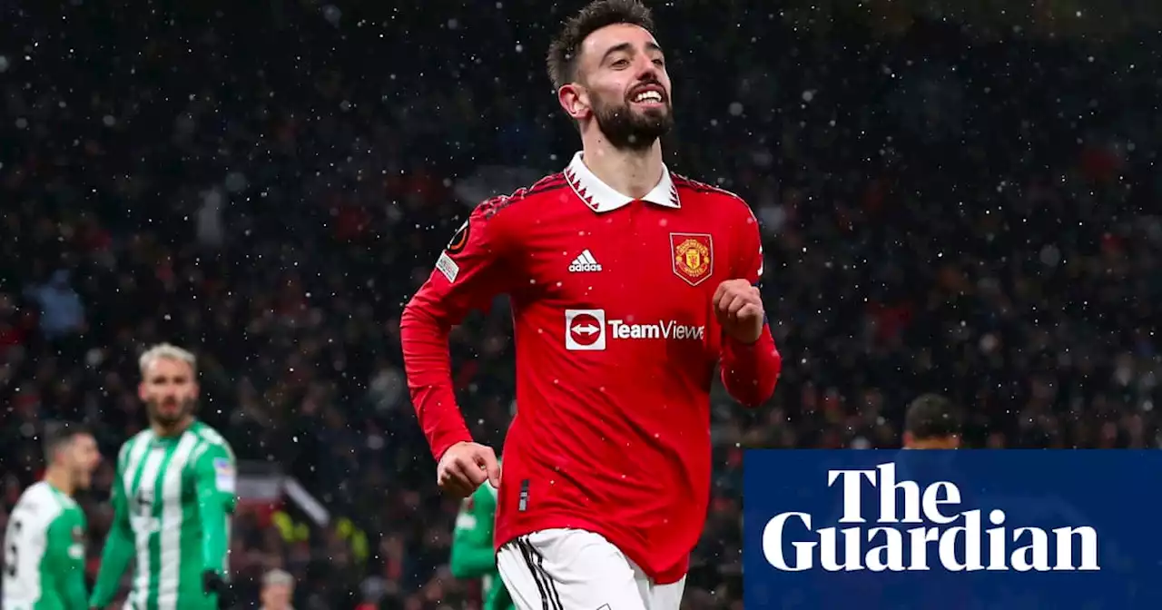 Bruno Fernandes helps Manchester United bounce back against Real Betis