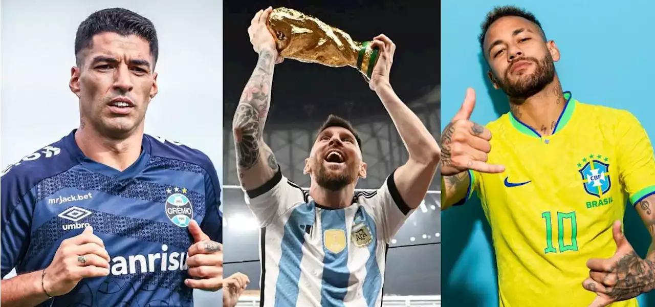 DEBEN HACER LO QUE ARGENTINA HIZO CON MESSI: El consejo de Luis Suárez para que Brasil gane la Copa del Mundo con Neymar en el Mundial 2026