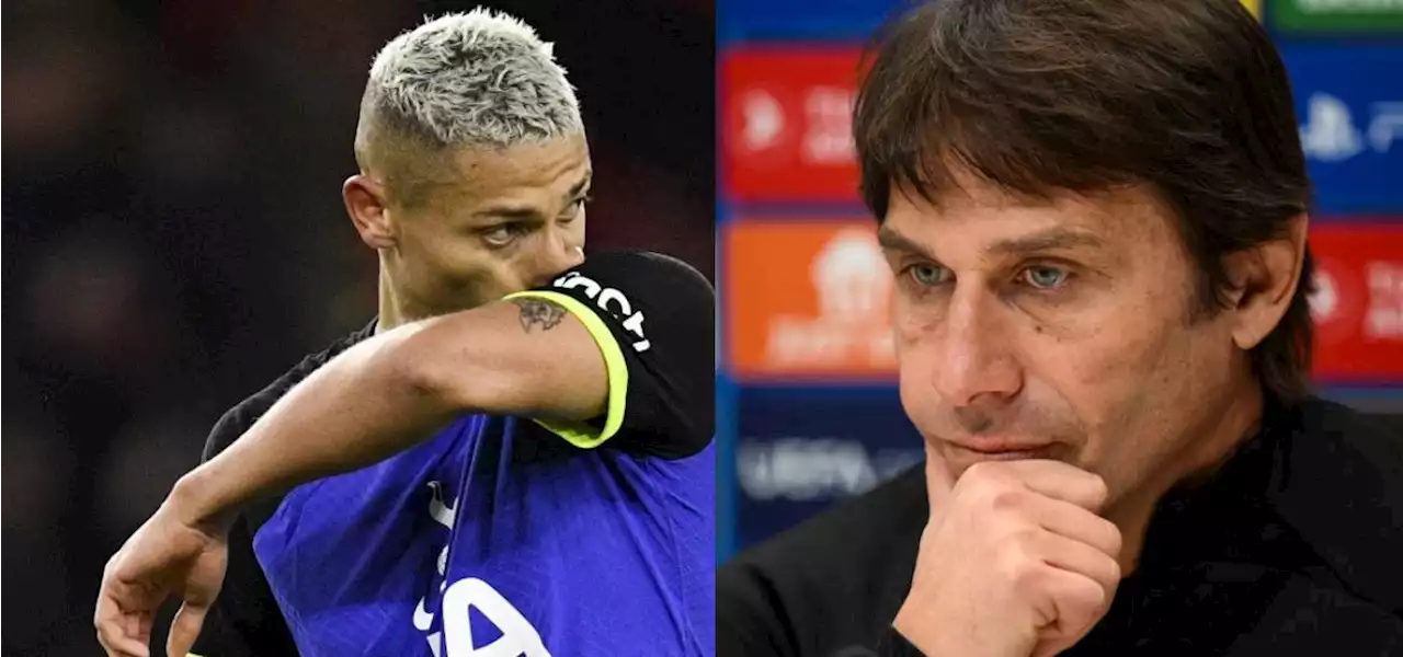 NO SE QUEDÓ CALLADO: La contundente repuesta de Antonio Conte a las polémicas declaraciones que hizo Richarlison