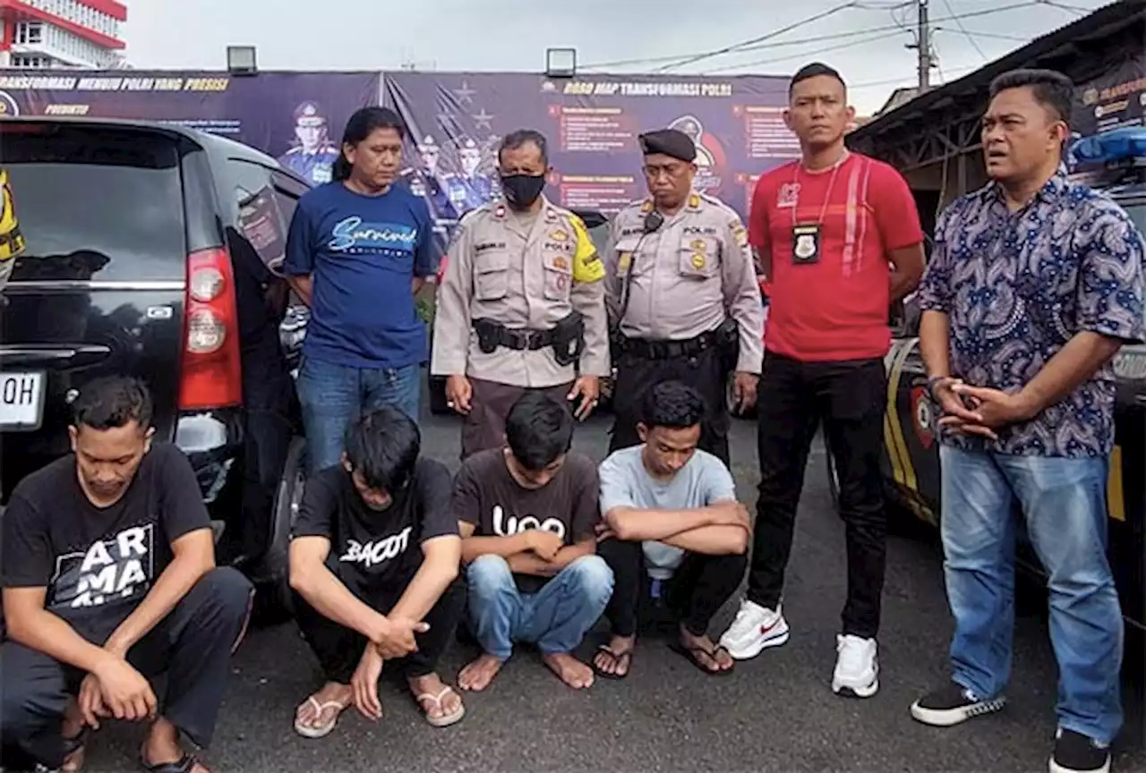 Polisi Ringkus Pelaku Pemalakan Sopir Truk di Tomang